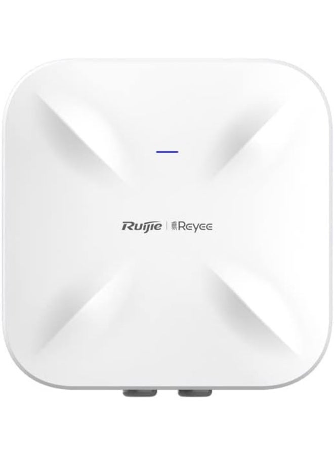 Ruijie نقطة وصول واي فاي 6 AX1800 RG-RAP6260-G الخارجية | نطاق طويل | مقاومة للعوامل الجوية IP68 | إيثرنت جيجابت | جهاز توجيه لاسلكي خارجي - Image 1